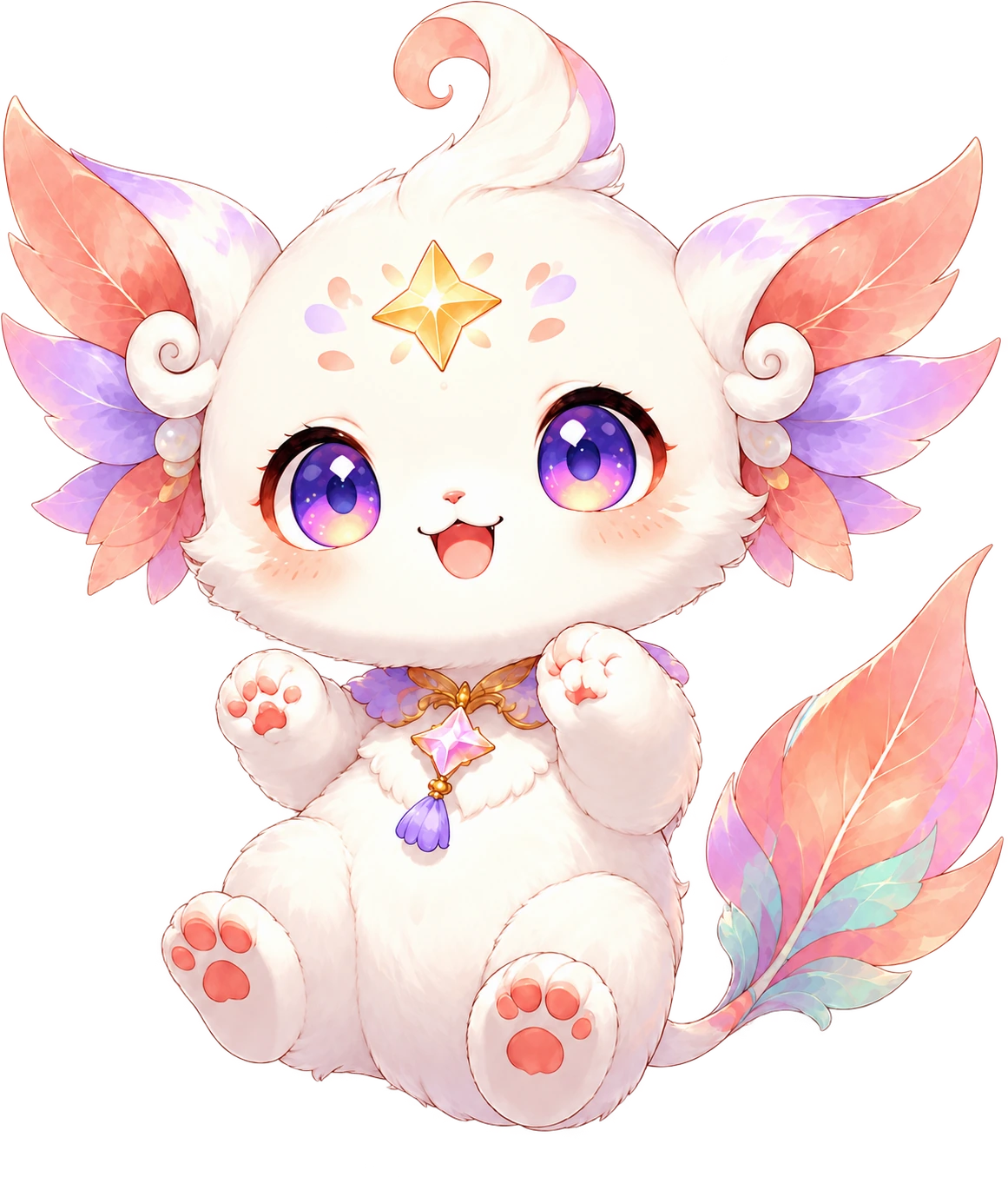 Fantasy pet idle motion